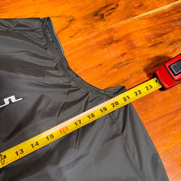 NEW Men’s J. LINDEBERG Stockholm Packable Ash Grey Golf Shell Vest Shell NWT - Picture 8 of 16